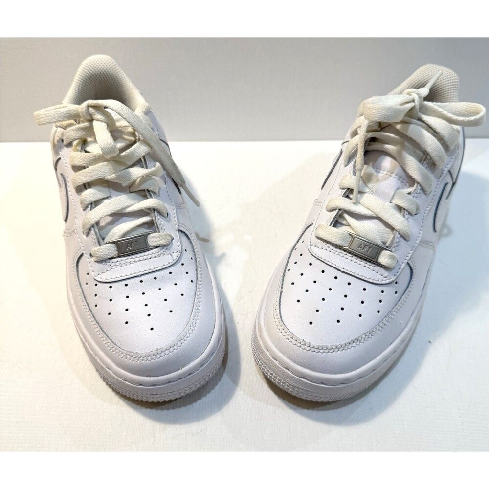 Nike Air Force 1 LE GS Size Youth 4.5Y Triple White DH2920-111 Sneakers Shoes